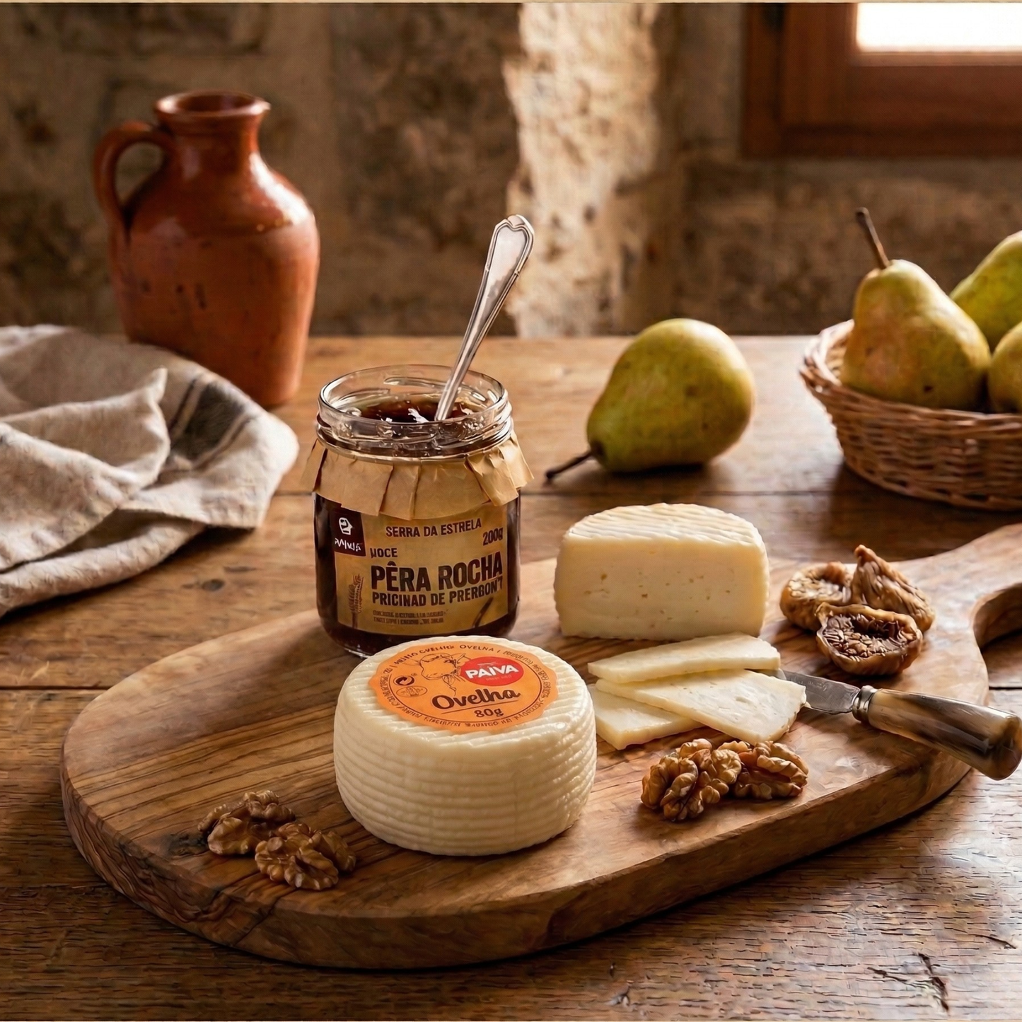 Schafkäse & Ziegenkäse Mix "Paiva" – Gereifter Portugiesischer Käse- 170g