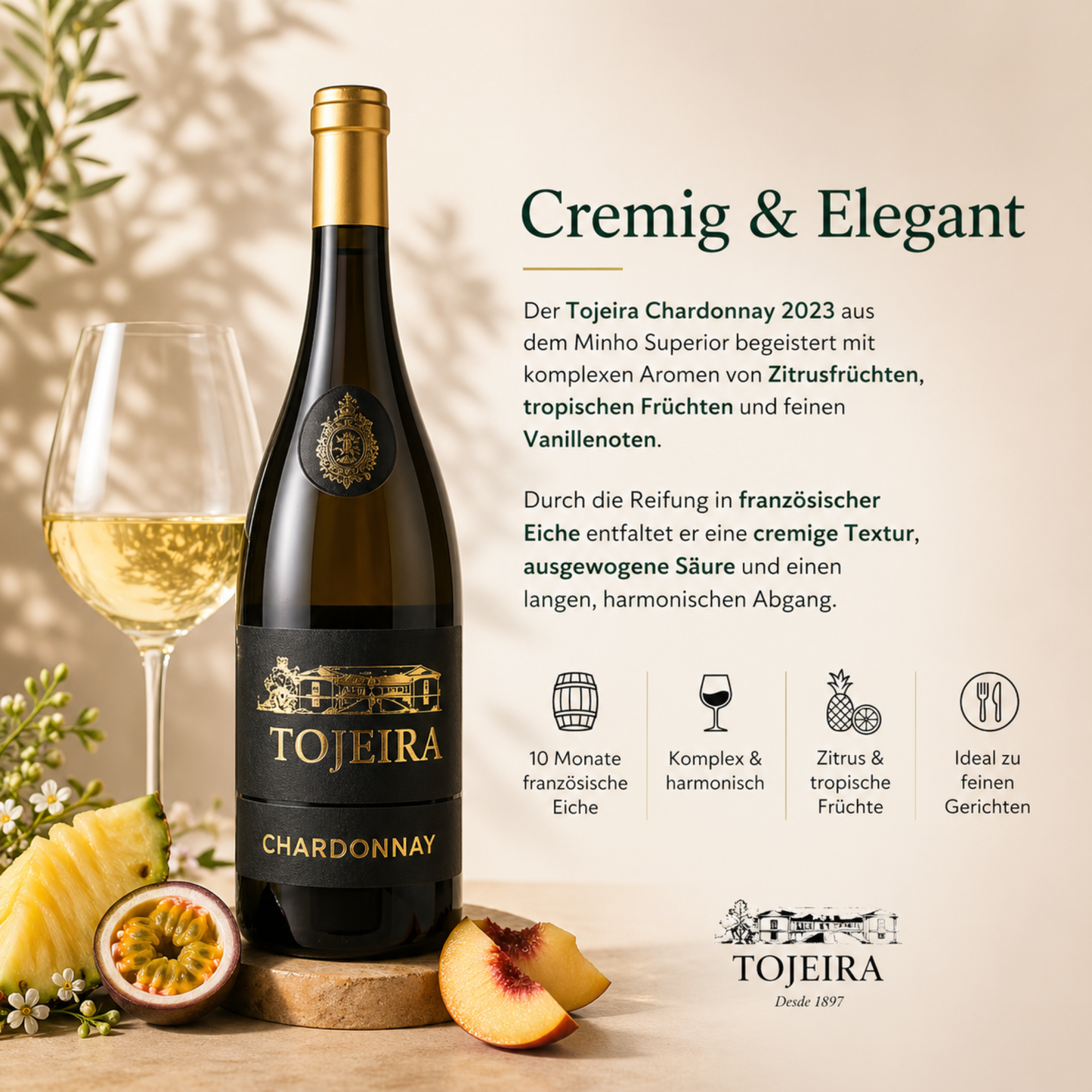 Casa da Tojeira Chardonnay – Barrique – Edizione Limitata (0,75 l)