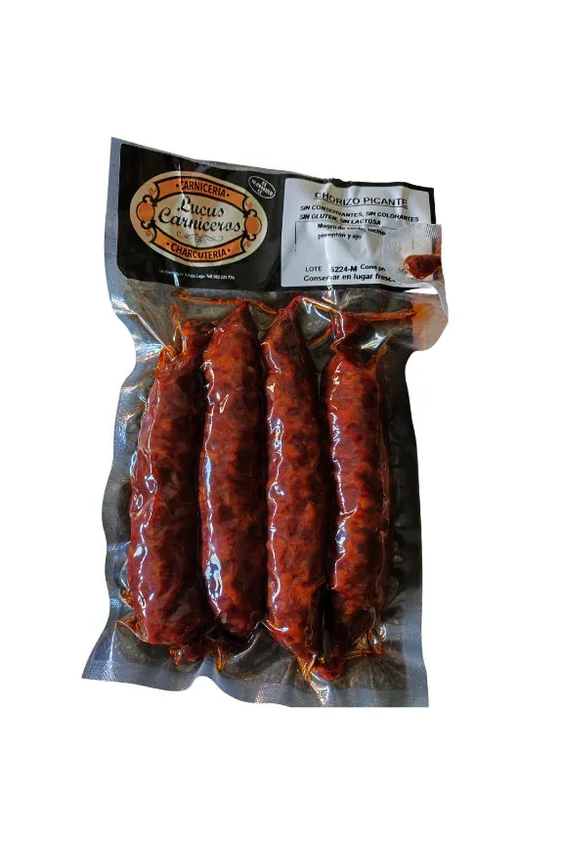 Lucus Carniceros Chorizo Picante Gallego 400g - e-berich