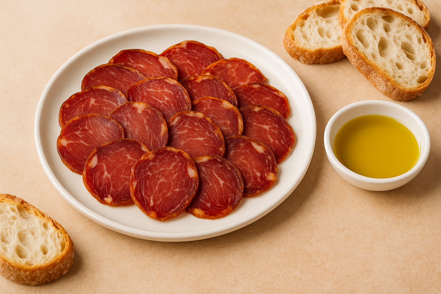 Iberian Delicacies – Rosmaninho Gourmet Madural Olive Oil & Lomo Ibérico de Bellota Set
