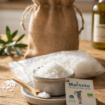 Flor de Sal Marnoto 250g – Portugiesisches Gourmet Meersalz aus der Algarve