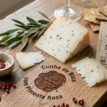 Formaggio Portoghese ai Tre Latti e Pepe Rosa 125g – Formaggio Tradizionale