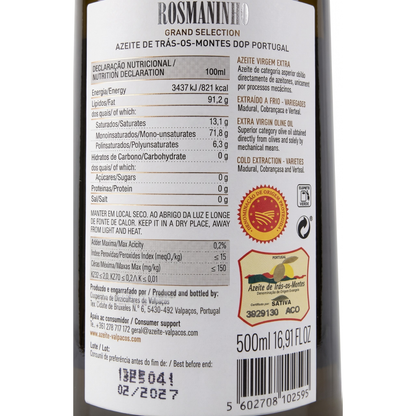 Premium Olivenöl Extra Vergine "Rosmaninho Grand Selection" 500ml