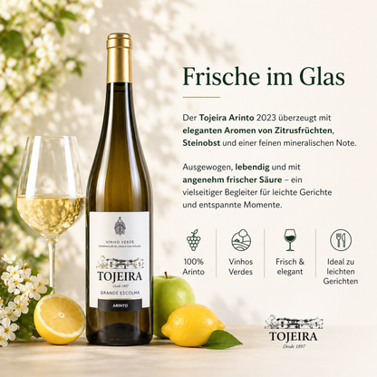 Casa da Tojeira – Vino Bianco Arinto Vinho Verde (0,75 l)