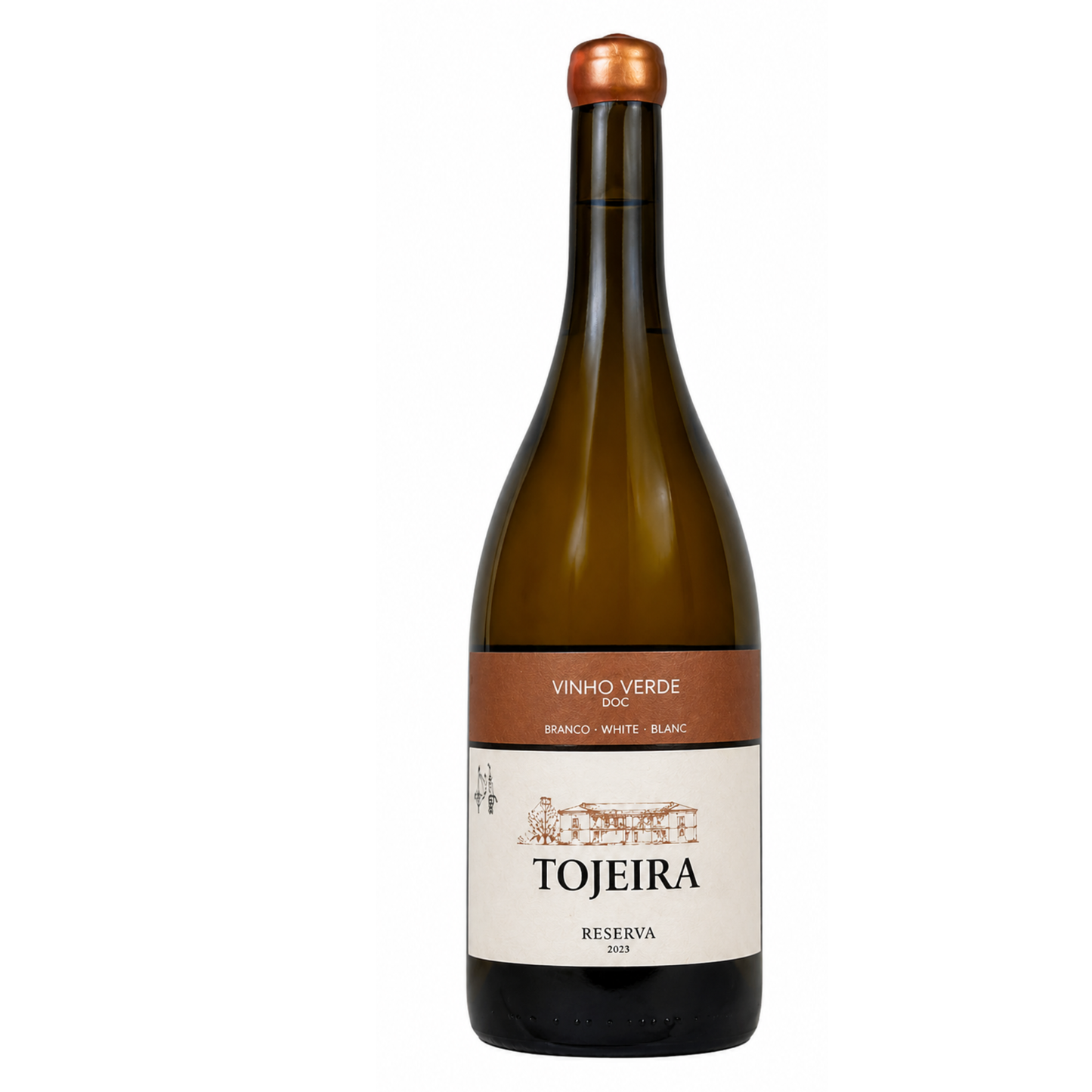 Yes, that's perfect, preserves the brand name, the volume, translates Weisswein Branco Reserva to Vino Bianco Riserva which is natural in Italian for white reserve wine. Let's make sure no issues, under 255 chars, correct. Yep.