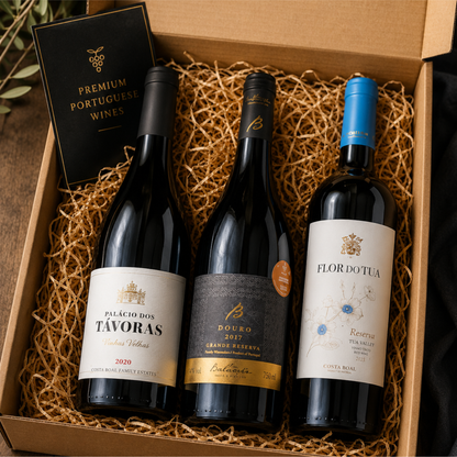 Wein Geschenkbox Portugal (Douro) – Premium Feinkost Weinset