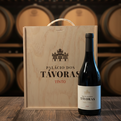 Palácio dos Távoras Grande Reserva 2020 vino rosso portoghese 3x75cl cassa in legno