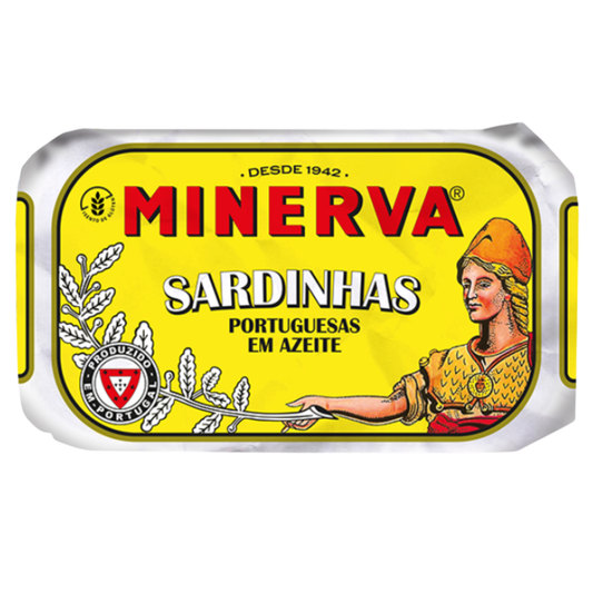 Portugiesische Sardinen Minerva 120g in Olivenöl