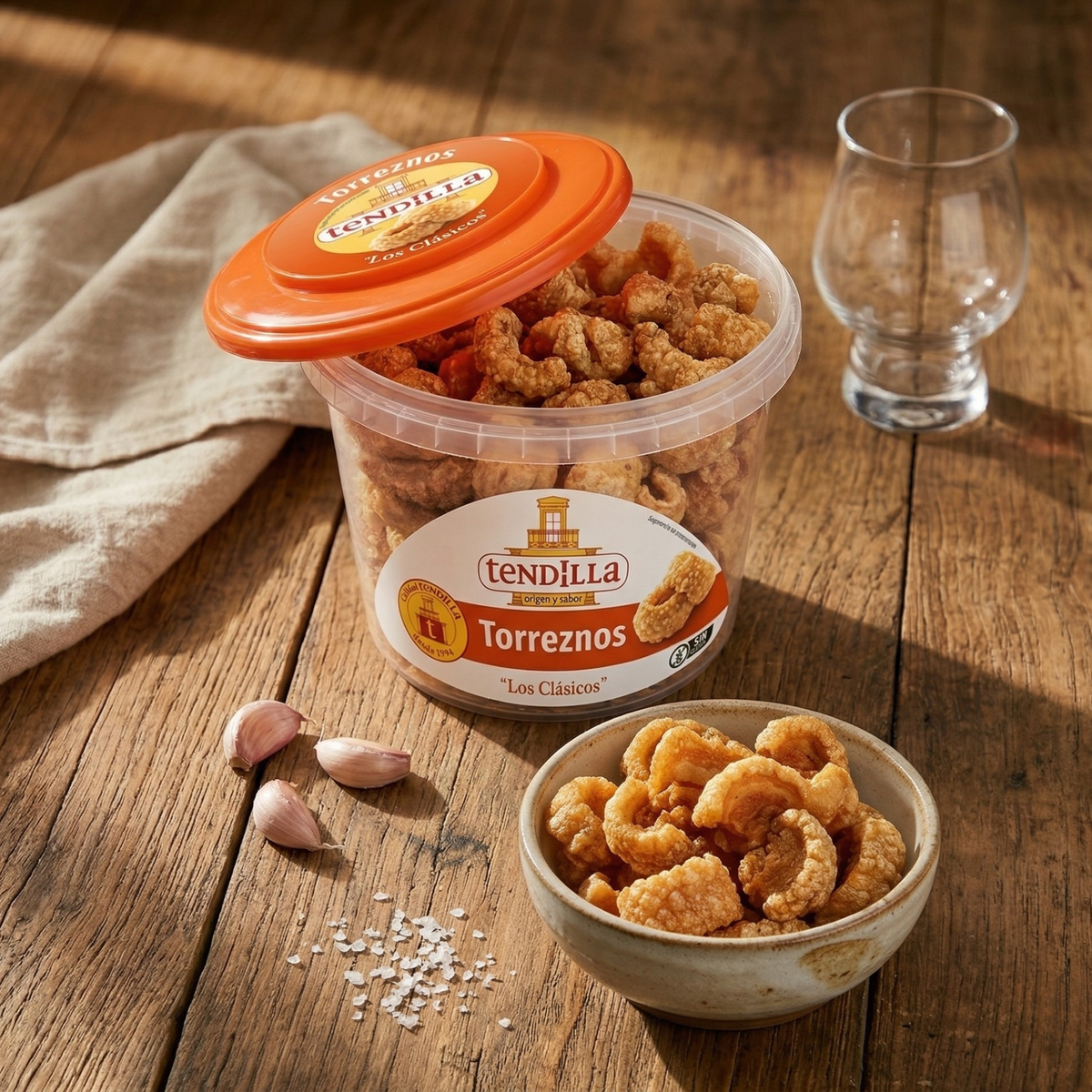 Tendilla Traditional Torreznos – Classic Crispy Pork Belly Snacks